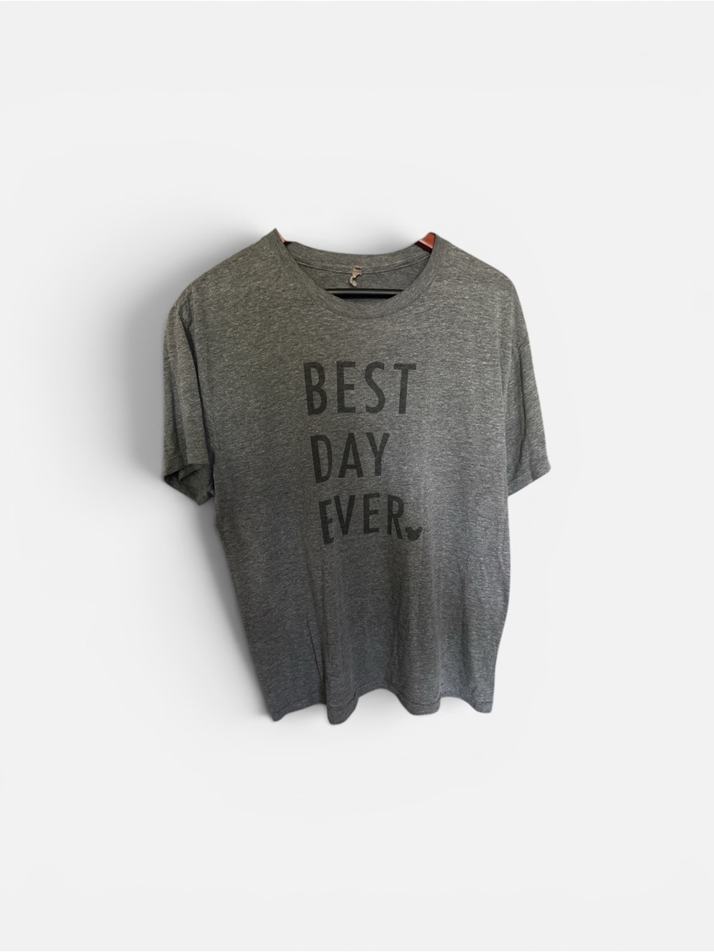 Gray 'Best Day Ever' Graphic Tee - Men's Casual Shirt